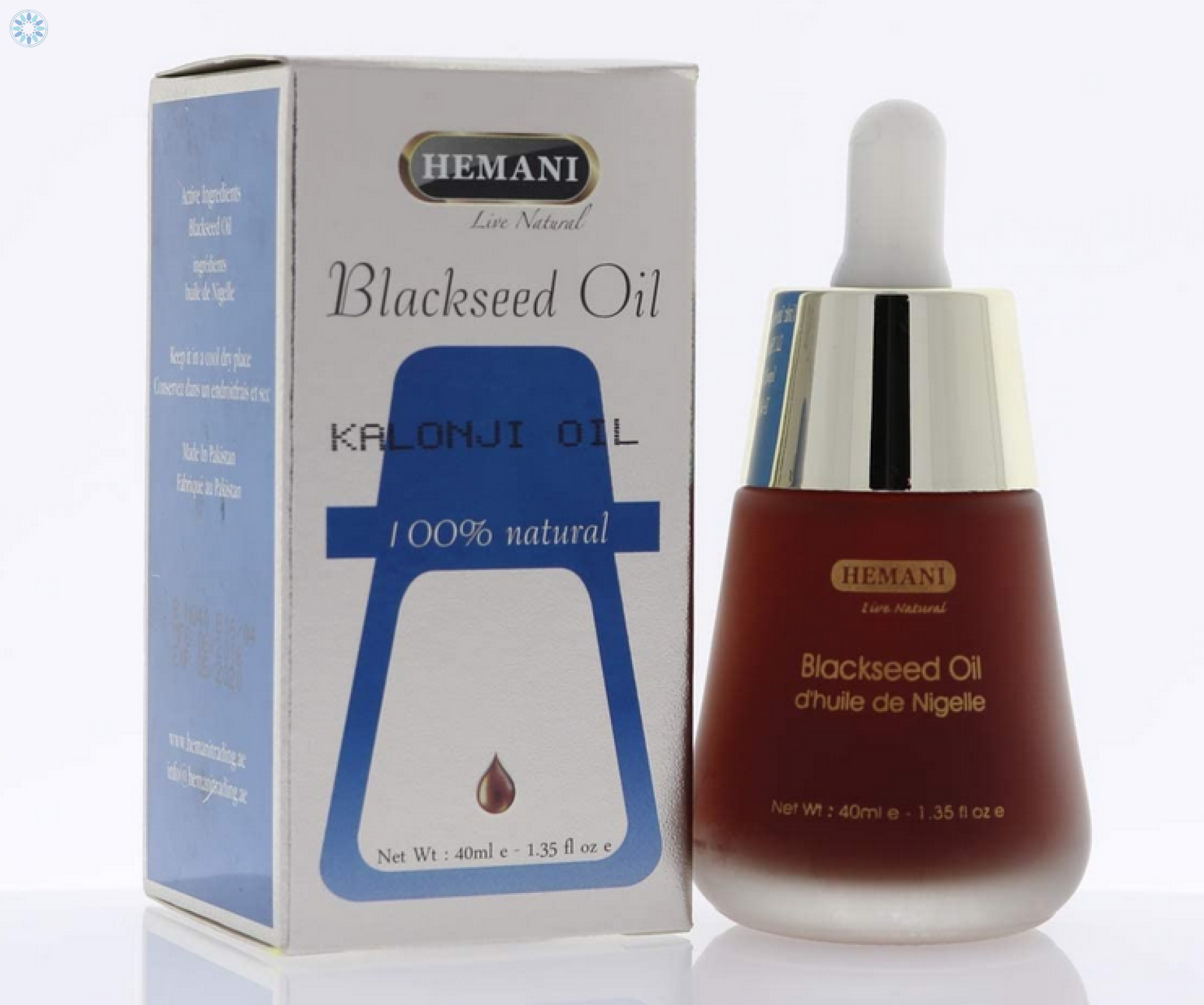 Health › Black Seed Products › Premium Black Seed Oil by Hemani [40 ml]